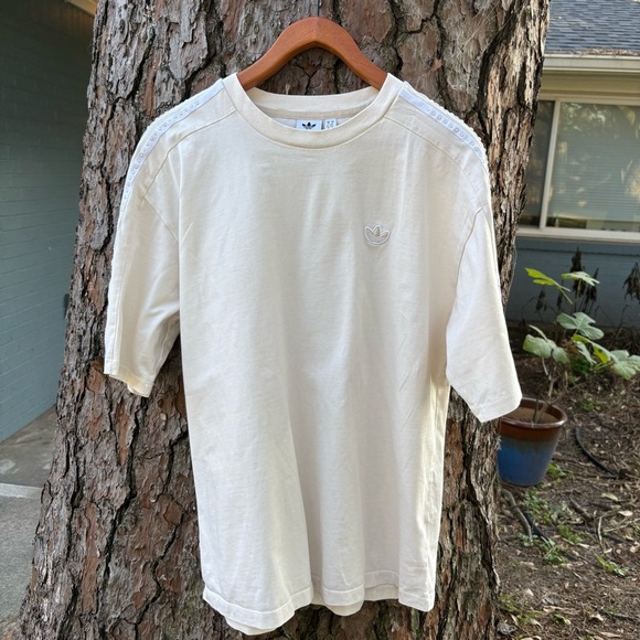 Woman’s small cream Adidas shirt - Picture 1 of 5